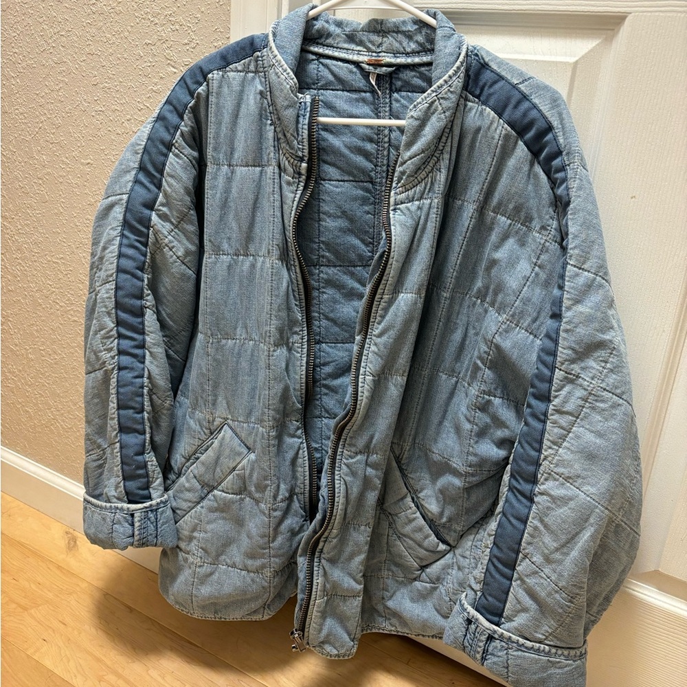 Free People Dolman Quilt Jacket